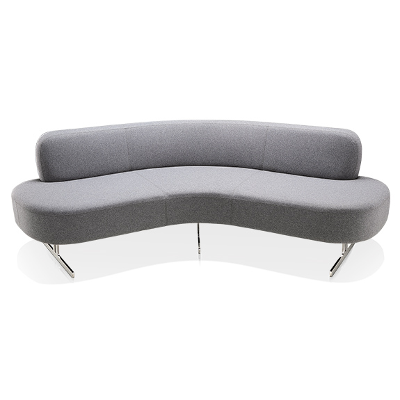 Isolano Curved Bench